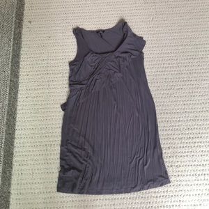 Daisy Fuentes ruffle front dress
